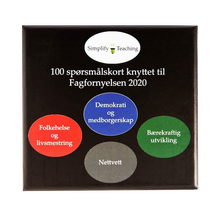 Last inn bildet i Galleri-visningsprogrammet, Spørsmålskort Fagfornyelsen