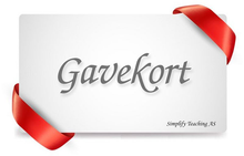 Last inn bildet i Galleri-visningsprogrammet, Gavekort
